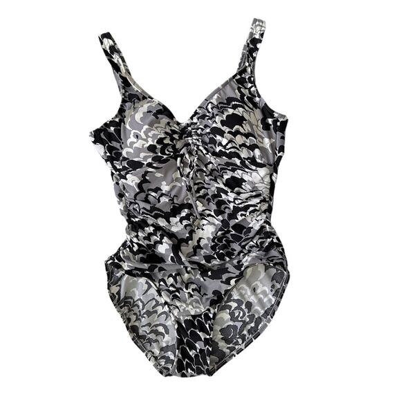 Magicsuit Miraclesuit Size 12 Yasmin One Piece Swim Suit Tummy Control Slimming - Picture 1 of 5